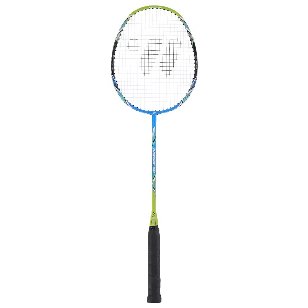 Bedmintonová raketa WISH Fusiontec 970, modro/zelená