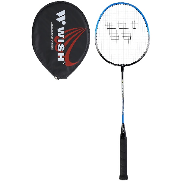 Badmintonov raketa WISH Steeltec 216, modro/ern