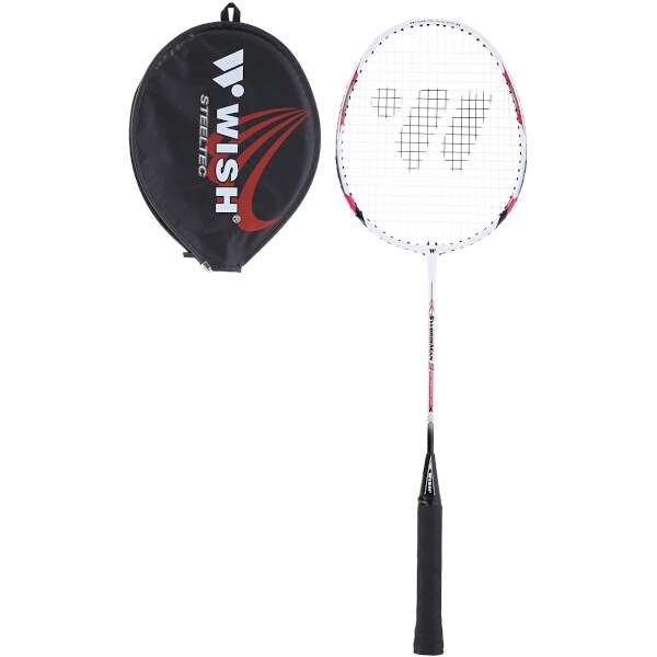 Badmintonov raketa WISH Steeltec 9, erven