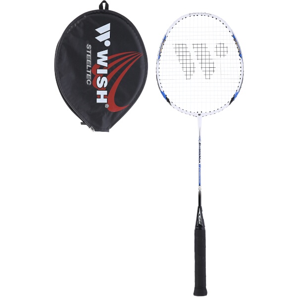 Badmintonov raketa WISH Steeltec 9, modr