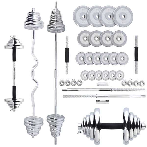 inkov set v kufru HMS STC55 55 kg chrom