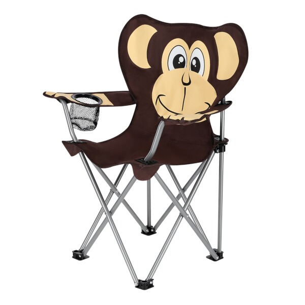 Detská skladacia stolička NILS Camp NC3029 opica