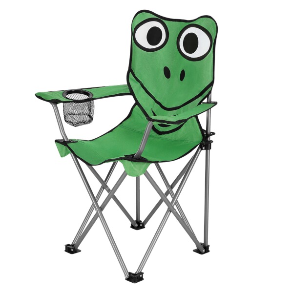 Detská skladacia stolička NILS Camp NC3007 žabka