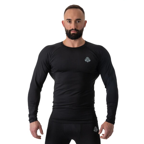 Pnsk trninkov triko DBX BUSHIDO Rashguard RSL Black