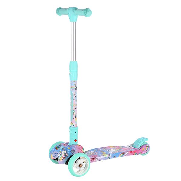 Dtsk tkolov kolobka NILS Fun HLB15A mint s LED