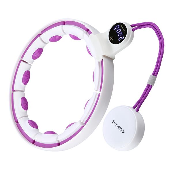 Masn hula hoop HMS HHM17 se zvam, magnety a potadlem bl/fialov