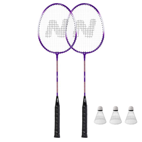 Sada 2 badmintonovch raket NILS NRZ2053