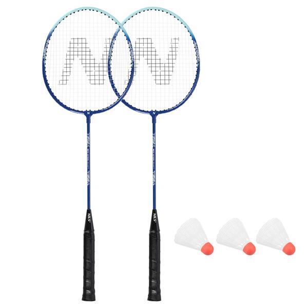 Sada 2 badmintonovch raket NILS NRZ210