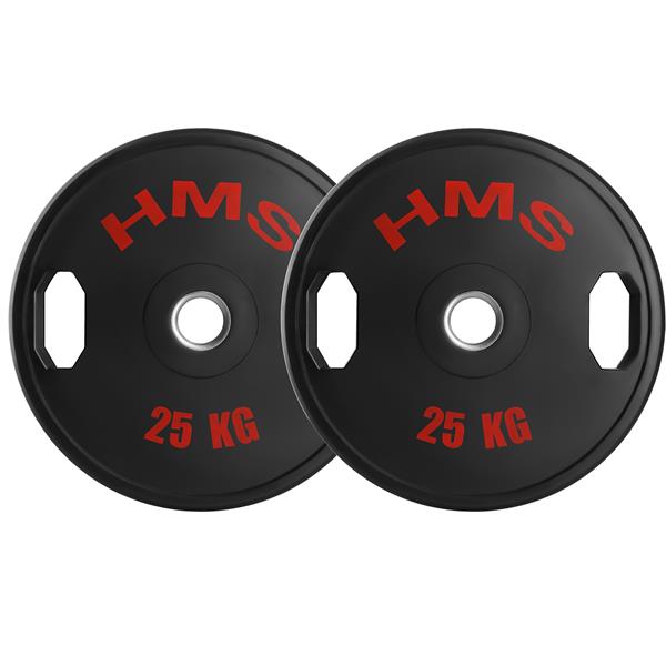 Sada pogumovanch olympijskch kotou HMS TOG25 2 x 25 kg