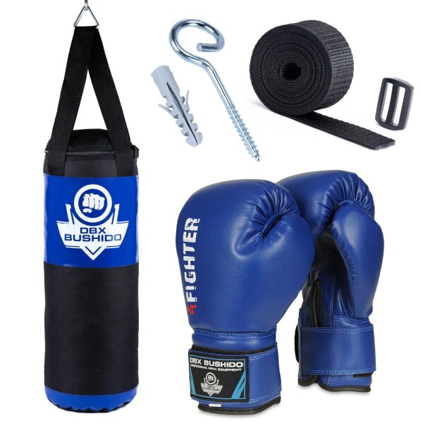 Sada pro trnink boxu DBX BUSHIDO DBX Kids60.3 modr