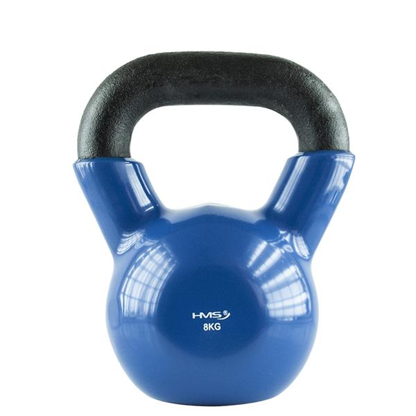 KN 8 KG KETTLEBELL POKRYTÝ VINYLOM HMS