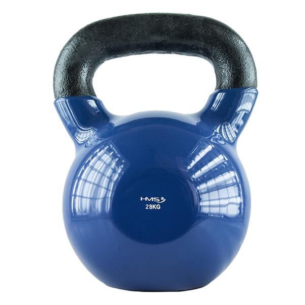 KN 28 KG KETTLEBELL POKRYT VINYLEM HMS