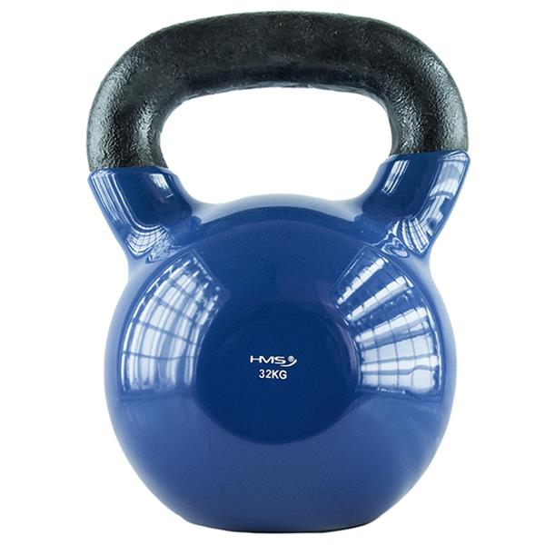 KN 32 KG KETTLEBELL POKRYT VINYLEM HMS